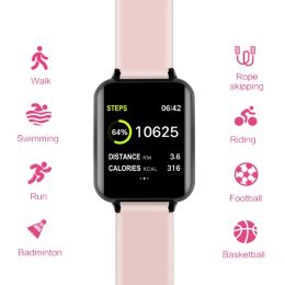 Watches B57 Waterproof Sports Smart Watches For iphone Phone Smartwatch Heart Rate Monitor Blood Pressure Fitness gift Women Men Child