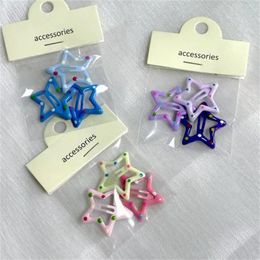 3/1PCS Children Hair Clips Five-pointed Hairpins Stars BB Clip Girls Fashionable Cute Women Girls Barrettes Hair Accessories