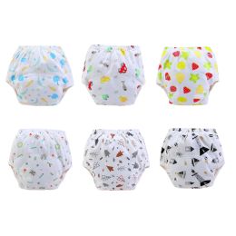 Trousers 4Pc/lot Baby Diapers Reusable Training Pants Washable Cloth Diapers Nappy Underwear