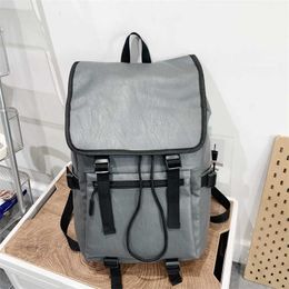 Business Computer Backpack for Men Flip Student Backpack Trendy Men's Backpack 240415