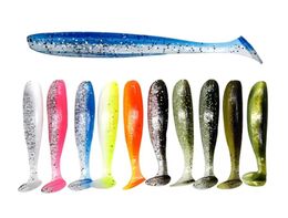 Shad Worm Soft Bait 70mm T Tail Jigging Wobblers Fishing Lure Tackle Bass Pike Aritificial Silicone Swimbait Convenient And Practi9895275