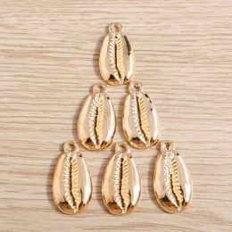 Charms 20Pcs Electroplated Alloy Shell Conch Pendant Diy Jewellery Accessories Accessory