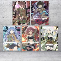 Canvas Yu Gi Oh Painting Wall Art Aussa The Earth Charmer Home Decor Poster Anime Prints Eria The Water Charmer Modular Pictures