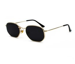 designer Sunglasses 2021 Men Hexagon Sunglases Women Brand Driving Shades Male For Men039s Glasses Gafas De sol UV4004279786