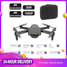 Drones New E99 Rc Drone Hd Wide Angle Camera 480p/1080p/4k Long Life Drone Aerial Photography Quadcopter Folding Drone Helicopter Toys