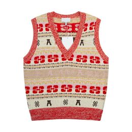 Women's Sweaters Designers Vest Three-Dimensional Twist Cotton Weaving