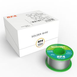 RF4 100g Low-temperature Melting Point Flux Cored Solder Wire Little Residue For phone Jewellery Inlay PBC Repair