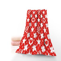 Abstract Art Alphabet SQ Towels Microfiber Bath Towels Travel,Beach,Face Towel Custom Creative Towel Size 35X75cm,70X140cm