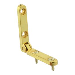 10pcs 90 Degree Folding Hinges for Jewelry Gift Wine Box Wooden Chest Case Cabinet Furniture Small Hinge with Screws 30*6mm