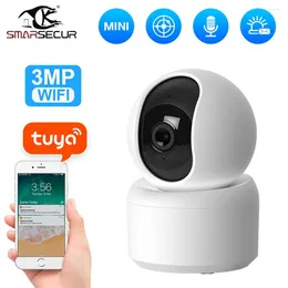 WiFi Indoor Camera And Play Portable Monitor Motion Detection Two Way Audio Security Protection TUYA