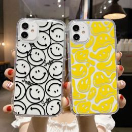 Smile Case For Xiaomi Redmi Note 11 12 10 9 8 9C NFC 9A 10C 10A 10s Poco X3 Pro X5 F5 F3 11 Lite 5G Ne 11T 12T Soft Funda Cover