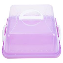 Cake Box Carrier Container Cupcake Storage Holder Gift Mini Clear Portable Wedding Packing Lid Muffin Favour Handle Pastry