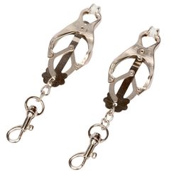 Breast Nipple Clamps Silver Metal Female Nipple Clips BDSM Bondage Sex Toys For Couples Adult Games5660902