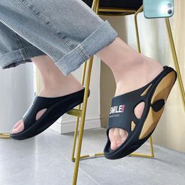 Slippers Litfun Fashion Men Home Comfort Flip Flops Soft Sole Wear-resistant Trendy EVA Slides Summer Outdoor Beach Sandals