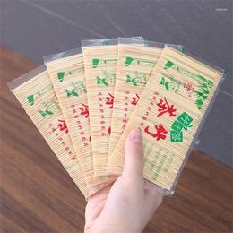 Disposable Flatware Double-headed Bamboo Fine Toothpick Household Commercial Portable Restaurant Tooth Extraction