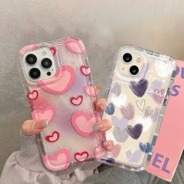 For Xiaomi Poco X3 Pro M3 M4 M5 Case Love Heart Phone Case For Redmi Note 11 Pro 10 9 8 11S 10S 9S Mi 11 Lite 5G NE 9C NFC Cover