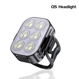 Q5 Bicycle Light Front And Rear Light Rechargeable Lamp Luz Delantera Bicicleta MTB Bike Headlight Cycling Flashlight Lanterna