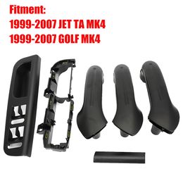 1J4867179A,3B1867171E7D Front Rear Left Right Door Black Pull Grab Handle For VW Bora Golf 4 MK4 for Jetta 1999-2007 2006 2005