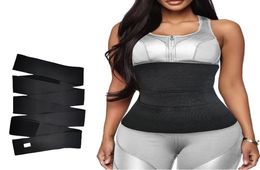 Waist Trainer Shaperwear Belt Women Slimming Tummy Wrap Belt Resistance Bands Cincher Body Shaper Fajas Control Strap2927385