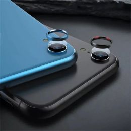 For IPhone XR Metal Lens Protector Ring Ultra Thin Glass Alloy Protective for Apple Anti-Scratch Dustproof Camera Protection