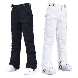 New Men Women Winter Snow Pants High Qulity Thick Warm Outdoor Sports Pants Snowboard Trousers Waterproof Windproof Skiing Pants