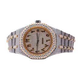 Luxury Looking Fully Watch Iced Out For Men woman Top craftsmanship Unique And Expensive Mosang diamond Watchs For Hip Hop Industrial luxurious 33545
