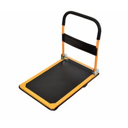 Foldable Portable Trolley Moving Platform Hand Truck 361 Degree Swivel Wheels Silent Household Small Push Pull Cart