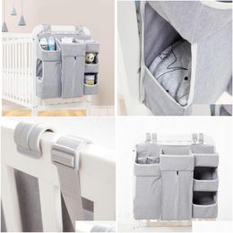 Bedding Sets Portable Baby Crib Organiser Bed Hanging Bag For Essentials Diaper Storage Cradle Set4211603 Drop Delivery Kids Maternity Ot4Bh