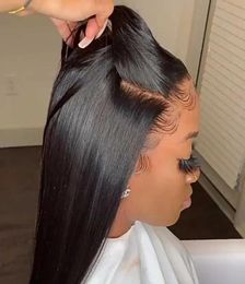 150 Remy Pre Plucked 13X4 Hd Lace Frontal Wig Straight Lace Front Wig Lace Front Human Hair Wigs Remy 4X4 Straight Closure Wig49889682224