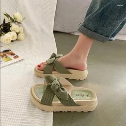 Casual Shoes Cool Slippers For Women's Summer Outing Trend 2024 Fashion Going Out Thick Soled Beach By The Seaside Sandals Designer