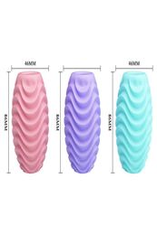 New 3pcsset Portable Male Penis Masturbator Pocket Pussy Cup Egg Silicone Realistic Vagina G Spot Sex Toys For Men Adult Games5688676