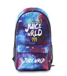Backpack Juice WRLD Rappers Student 3D Printed Sky Star Men Women Waterproof Oxford Boys Girls Schoolbag5762285