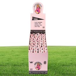 Roll Papers HORNET 110MM Pink Paper LADY HORNET Tapered Finished Horn Tube Rolling Paper Smoke Pipe King Size for Tobacco5389178