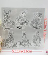 Small Animal Hedgehog Transparent Silicone Rubber Stamp And Die Sheet Cling Scrapbooking DIY Cute Pattern Photo Album