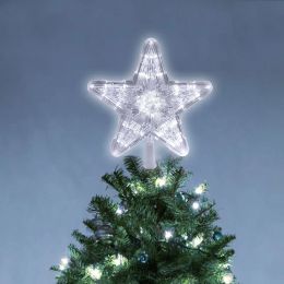 Christmas Tree Star Topper LED Light Up Lamp Ornament Christmas Decorations For Home Navidad Natal Noel New Year Party Decor