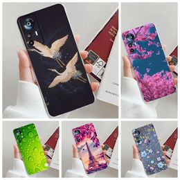 For Xiaomi 12T Case Xiaomi 12T Pro Back Cover 2022 Transparent Soft TPU Protective Bumper For Xiaomi 12Tpro 12 T Phone Fundas