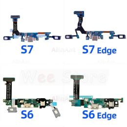 AiinAnt USB Bottom Charging Dock Connector Port Charger Flex Cable For Samsung Galaxy S6 S7 Edge G920S G925S G930S G935S