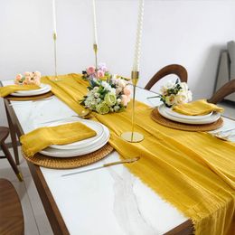 24pcs /lot terreccota cheesecloth table napkins thanksgiving day table decore tea towels rust guaze napkins