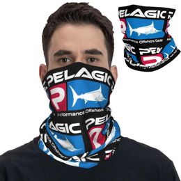 Scarves Pelagics Fish Fishing Bandana Neck Cover Printed Balaclavas Wrap Scarf Headband Unisex Adult Windproof