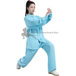 Kung fu Uniform Men's Women's Chinese Traditional Clothing Tai Chi Uniform Wing Chun Martial arts Taiji Kung fu Suit