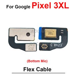 For Google Pixel 2 4 XL 3XL 4xl 5 7 6 Bottom Microphone And Top Mic Phone Flex Cable Replacement Parts