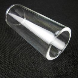 New High Quality Electric Guitar String Plexiglass Resin Slide Glass Bottle Finger Tube Knuckle 60x22mm Clear Electric Guitars