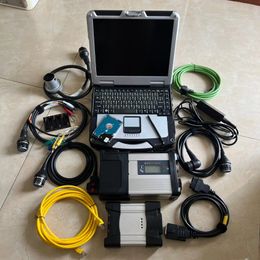 Diagnostic tool mb star c5 for bmw icom next diagnosis 2IN1 with one laptop cf31 i5 6g hdd 1tb ready to use