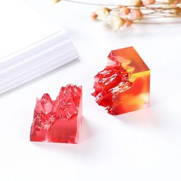 Epoxy Resin Moulds Snow Mountain Moulds Silicone Moulds Mountain Casting Mould Jewellery Moulds for DIY Craft Micro Landscape Y08E