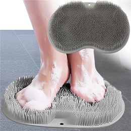 2pc Foot Care Shower Feet Scrubber Washer Brush Remove Skin For Feet Washbrush Feet Household Brush Washer Bathroom Dead Massage