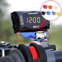 Universal Motorcycle Meter Bracket Motorcycle Voltmeter Electronic Meter LED Display Voltage Time Temperature Mounting Holder