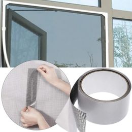 5x200cm Self-adhesive screen window repair patch Tape Net Door Fix Patch Anti Insect Mosquito Mesh Broken Holes Repairing