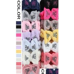 Headband Omg Headbands Women Bowknot Hairbands Elastic Head Wraps Girls Turban Cute Hairlace Bow Hair Band For Makeup Face Wash Spa Yo Otub8