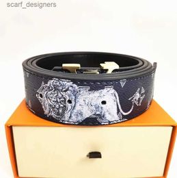 Belts Fashion buckle genuine leather belt Width 3.8cm 15 Styles Highly Quality with Box designer men women mens belts98521136 Y240411