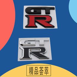 3D Car Styling GTR GT R for R35 R34 Altima March Tiida Versa 350Z 370Z 240SX car Grille Fender Rear Badge Sticker Decal Emblem